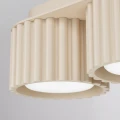 Plafon AURA 3 beżowy Gx53 SL.2630 SOLLUX