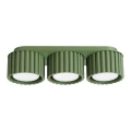 Plafon AURA 3 zielony oliwkowy Gx53 SL.2631 SOLLUX