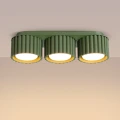 Plafon AURA 3 zielony oliwkowy Gx53 SL.2631 SOLLUX