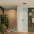 Plafon AURA 3 zielony oliwkowy Gx53 SL.2631 SOLLUX