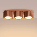 Plafon AURA 3 ochra czerwona Gx53 SL.2632 SOLLUX