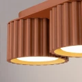 Plafon AURA 3 ochra czerwona Gx53 SL.2632 SOLLUX