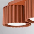 Plafon AURA 3 ochra czerwona Gx53 SL.2632 SOLLUX