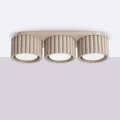 Plafon AURA 3 taupe Gx53 SL.2635 SOLLUX