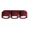 Plafon AURA 3 burgund Gx53 SL.2636 SOLLUX