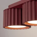 Plafon AURA 3 burgund Gx53 SL.2636 SOLLUX