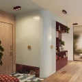 Plafon AURA 3 burgund Gx53 SL.2636 SOLLUX