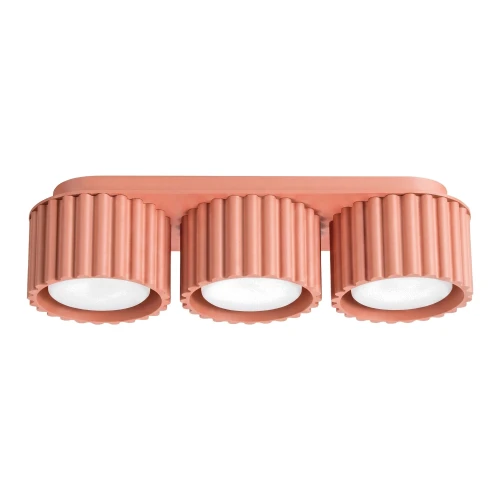 Plafon AURA 3 brzoskwiniowy Gx53 SL.2637 SOLLUX