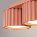 Plafon AURA 3 brzoskwiniowy Gx53 SL.2637 SOLLUX