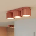 Plafon AURA 3 brzoskwiniowy Gx53 SL.2637 SOLLUX