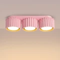 Plafon AURA 3 różowy Gx53 SL.2638 SOLLUX