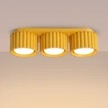Plafon AURA 3 żółty Gx53 SL.2640 SOLLUX