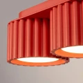 Plafon AURA 3 czerwony Gx53 SL.2641 SOLLUX