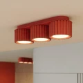Plafon AURA 3 czerwony Gx53 SL.2641 SOLLUX