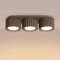 Plafon AURA 3 brązowy Gx53 SL.2642 SOLLUX