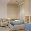 Plafon AURA 3 błękitny Gx53 SL.2643 SOLLUX