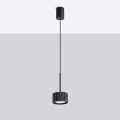 Lampa wisząca AURA 1 czarna Gx53 SL.2677 SOLLUX