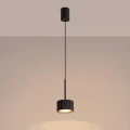 Lampa wisząca AURA 1 czarna Gx53 SL.2677 SOLLUX