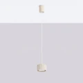 Lampa wisząca AURA 1 beżowa Gx53 SL.2678 SOLLUX