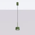 Lampa wisząca AURA 1 zielona oliwka Gx53 SL.2679 SOLLUX