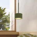 Lampa wisząca AURA 1 zielona oliwka Gx53 SL.2679 SOLLUX