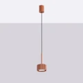 Lampa wisząca AURA 1 ochra czerwona Gx53 SL.2680 SOLLUX