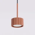 Lampa wisząca AURA 1 ochra czerwona Gx53 SL.2680 SOLLUX