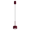 Lampa wisząca AURA 1 burgund Gx53 SL.2684 SOLLUX