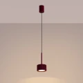 Lampa wisząca AURA 1 burgund Gx53 SL.2684 SOLLUX