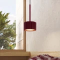 Lampa wisząca AURA 1 burgund Gx53 SL.2684 SOLLUX