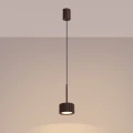 Lampa wisząca AURA 1 brązowa Gx53 SL.2690 SOLLUX