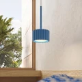 Lampa wisząca AURA 1 błękitna Gx53 SL.2691 SOLLUX