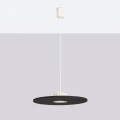 Lampa wisząca OVO 1 beżowa/czarna filc Gx53 SL.2692 SOLLUX