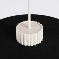 Lampa wisząca OVO 1 beżowa/czarna filc Gx53 SL.2692 SOLLUX