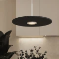 Lampa wisząca OVO 1 beżowa/czarna filc Gx53 SL.2692 SOLLUX