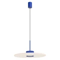 Lampa wisząca OVO 1 ultramaryna/beżowa filc Gx53 SL.2693 SOLLUX
