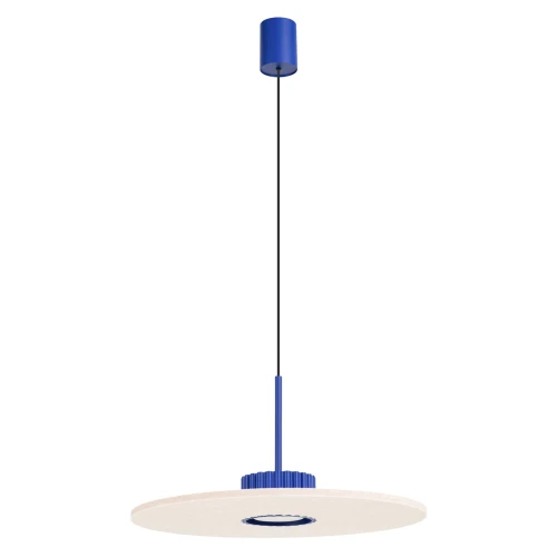 Lampa wisząca OVO 1 ultramaryna/beżowa filc Gx53 SL.2693 SOLLUX