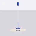 Lampa wisząca OVO 1 ultramaryna/beżowa filc Gx53 SL.2693 SOLLUX