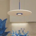 Lampa wisząca OVO 1 ultramaryna/beżowa filc Gx53 SL.2693 SOLLUX
