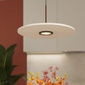 Lampa wisząca OVO 1 brązowa/beżowa filc Gx53 SL.2694 SOLLUX