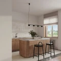 Żyrandol AURA 4 czarna Gx53 SL.2696 SOLLUX