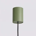 Żyrandol AURA 4 zielona oliwka Gx53 SL.2698 SOLLUX