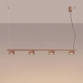 Żyrandol AURA 4 mocca Gx53 SL.2700 SOLLUX