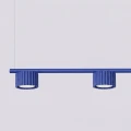 Żyrandol AURA 4 ultramaryna Gx53 SL.2701 SOLLUX