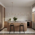 Żyrandol AURA 4 taupe Gx53 SL.2702 SOLLUX