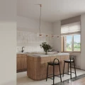 Żyrandol AURA 4 taupe Gx53 SL.2702 SOLLUX