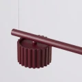 Żyrandol AURA 4 burgund Gx53 SL.2703 SOLLUX
