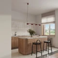 Żyrandol AURA 4 burgund Gx53 SL.2703 SOLLUX