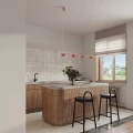 Żyrandol AURA 4 brzoskwiniowa Gx53 SL.2704 SOLLUX