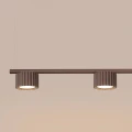 Żyrandol AURA 4 brązowa Gx53 SL.2709 SOLLUX